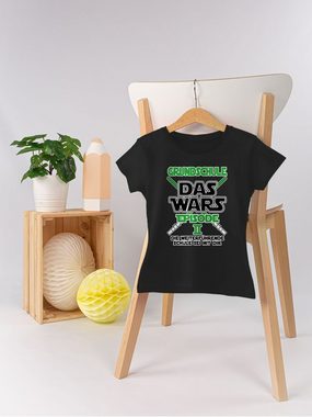 Shirtracer T-Shirt Grundschule Das Wars - Episode 2 - Die Weiterführende Schule sei mit d Einschulung Mädchen