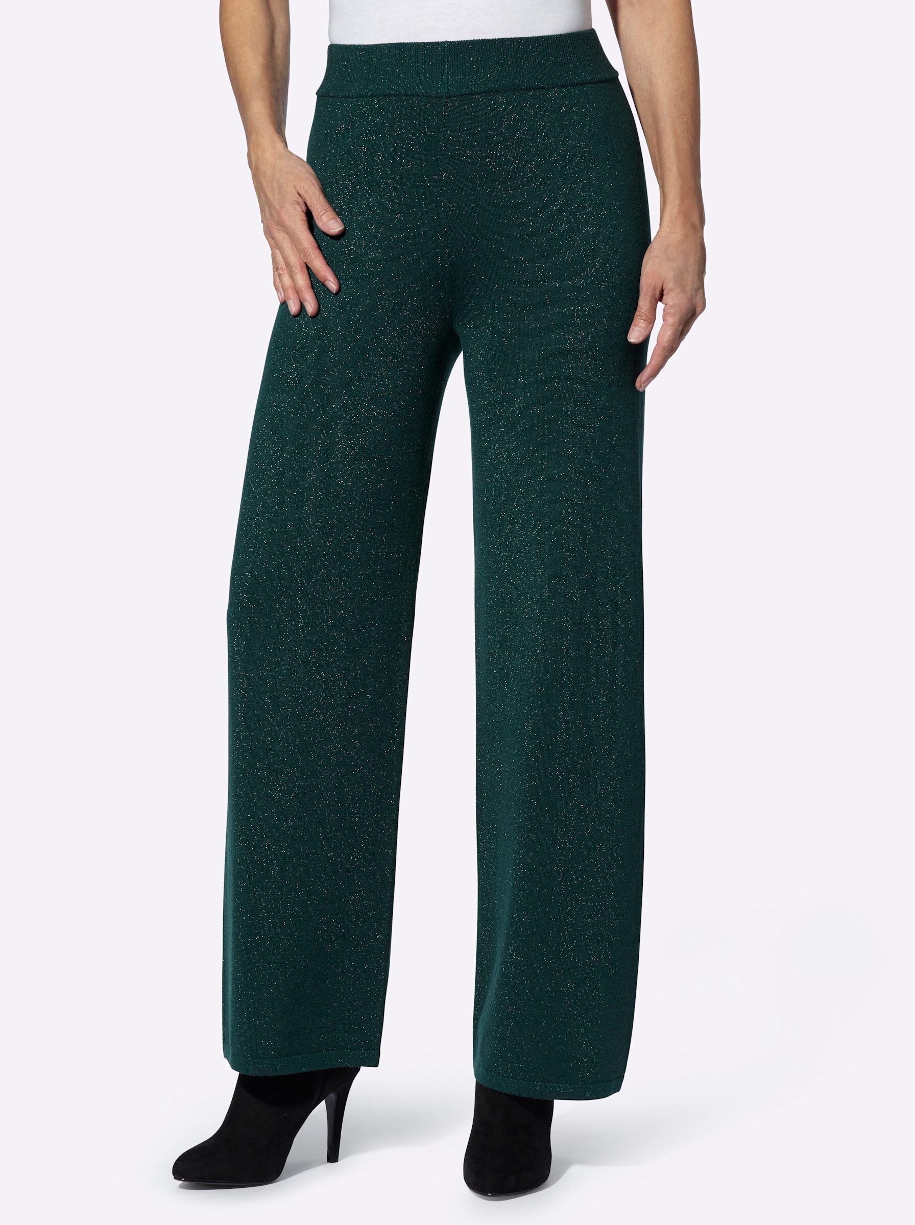 Jerseyhose Strickhose komfortabel