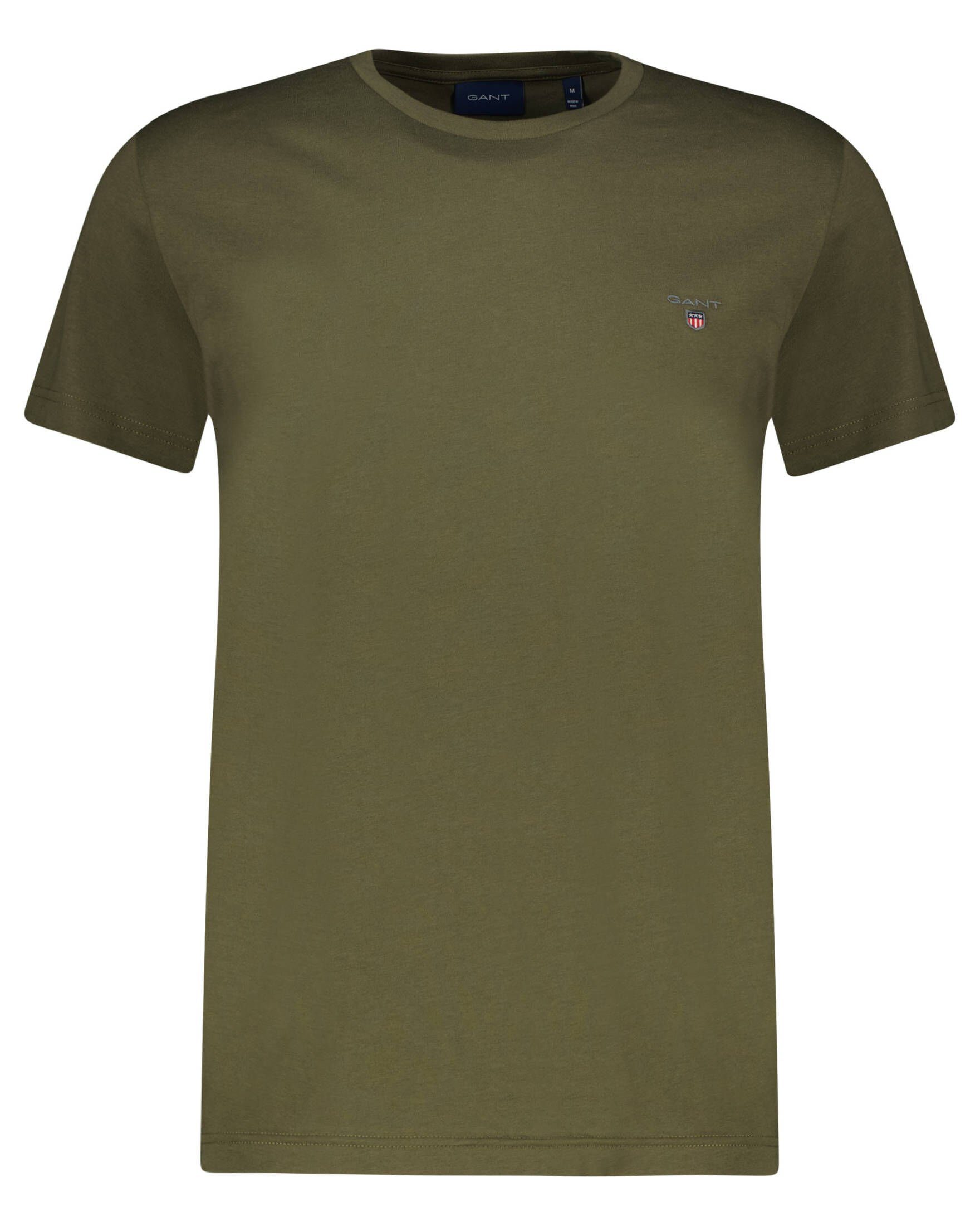 Gant T-Shirt Herren T-Shirt (1-tlg) pistazie (41)