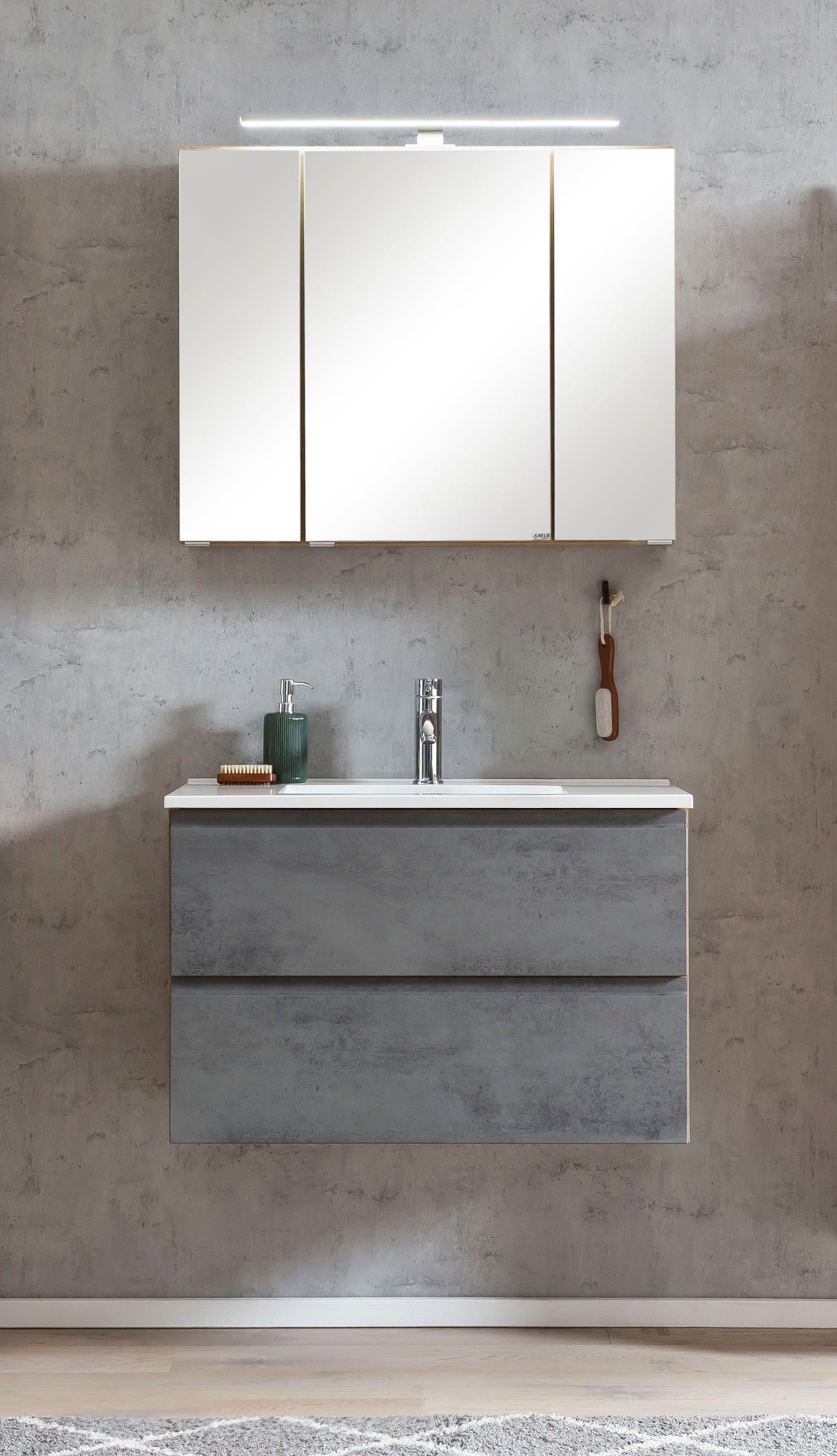 welltime Badmöbel-Set Sölden, (2-St)