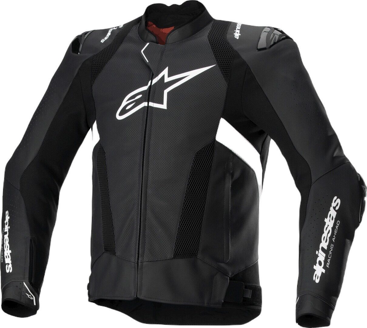 Motorradjacke Missile V3 Airflow perforierte Motorrad Lederjacke
