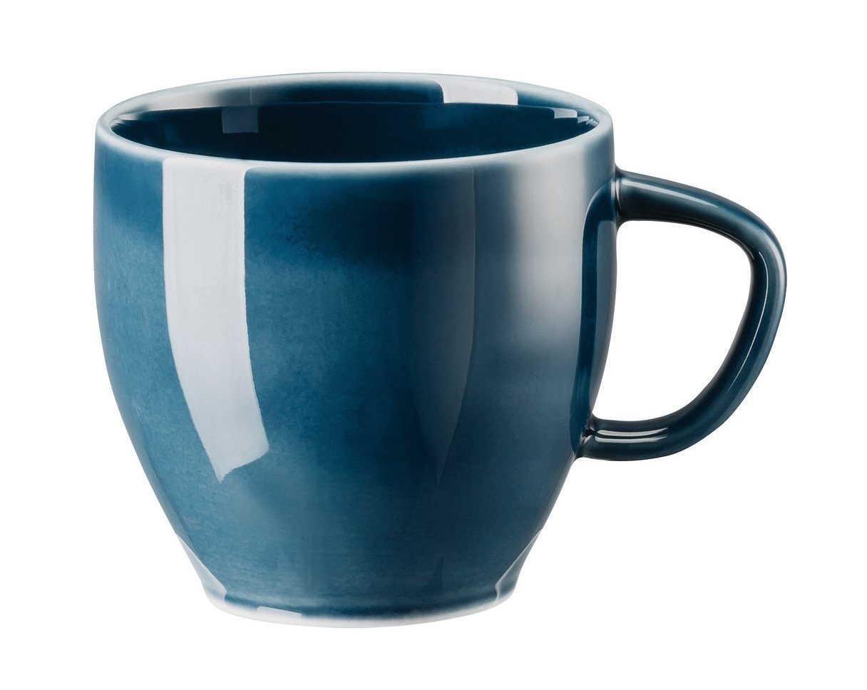 Rosenthal Tasse Junto Ocean Blue Kaffee-Obertasse 0,23 l, Porzellan, Tassen