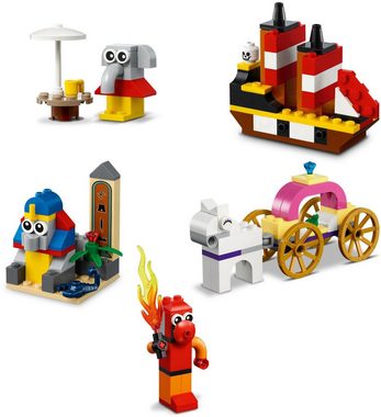 LEGO® Konstruktionsspielsteine 90 Jahre Spielspaß (11021), LEGO® Classic, (1100 St)
