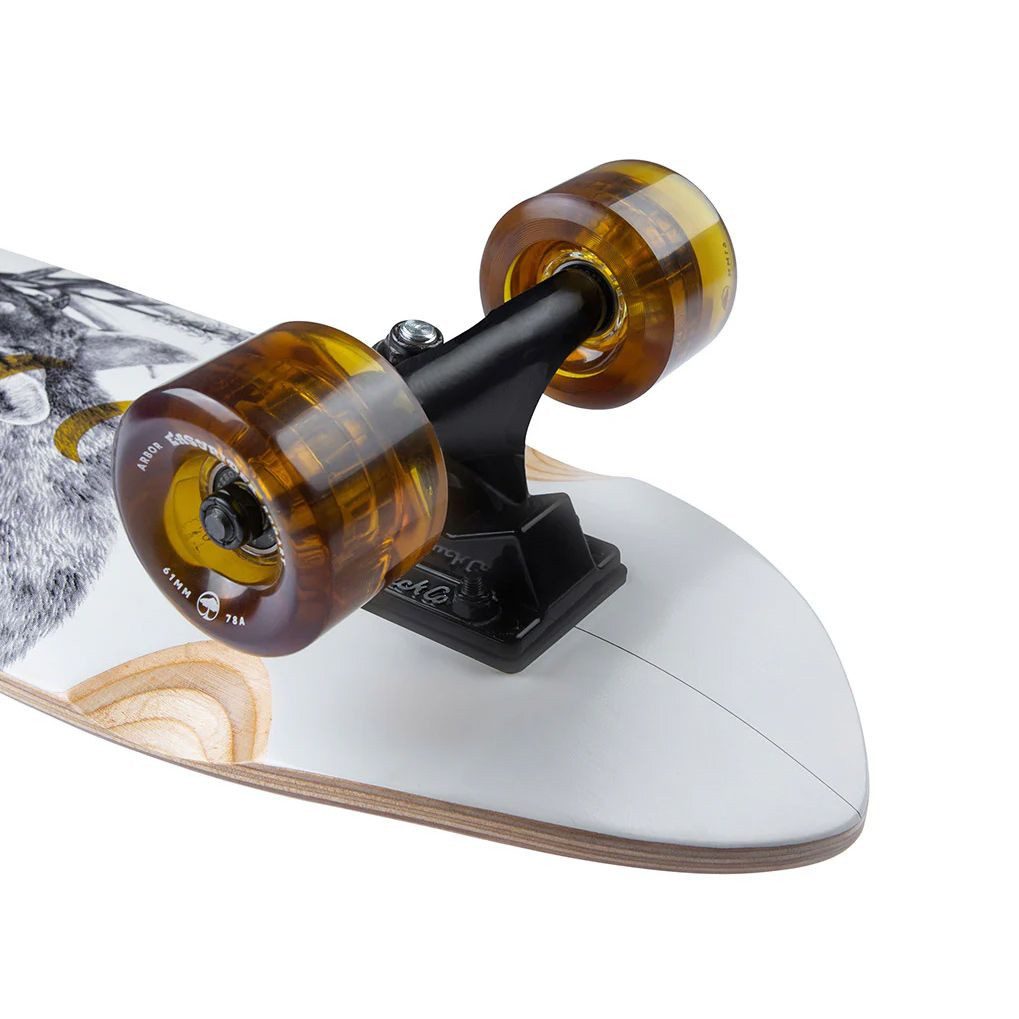 Arbor Collective Minilongboard Bamboo Pocket Rocket 27" (Zoe Keller), Cruiser aus der Bamboo Serie