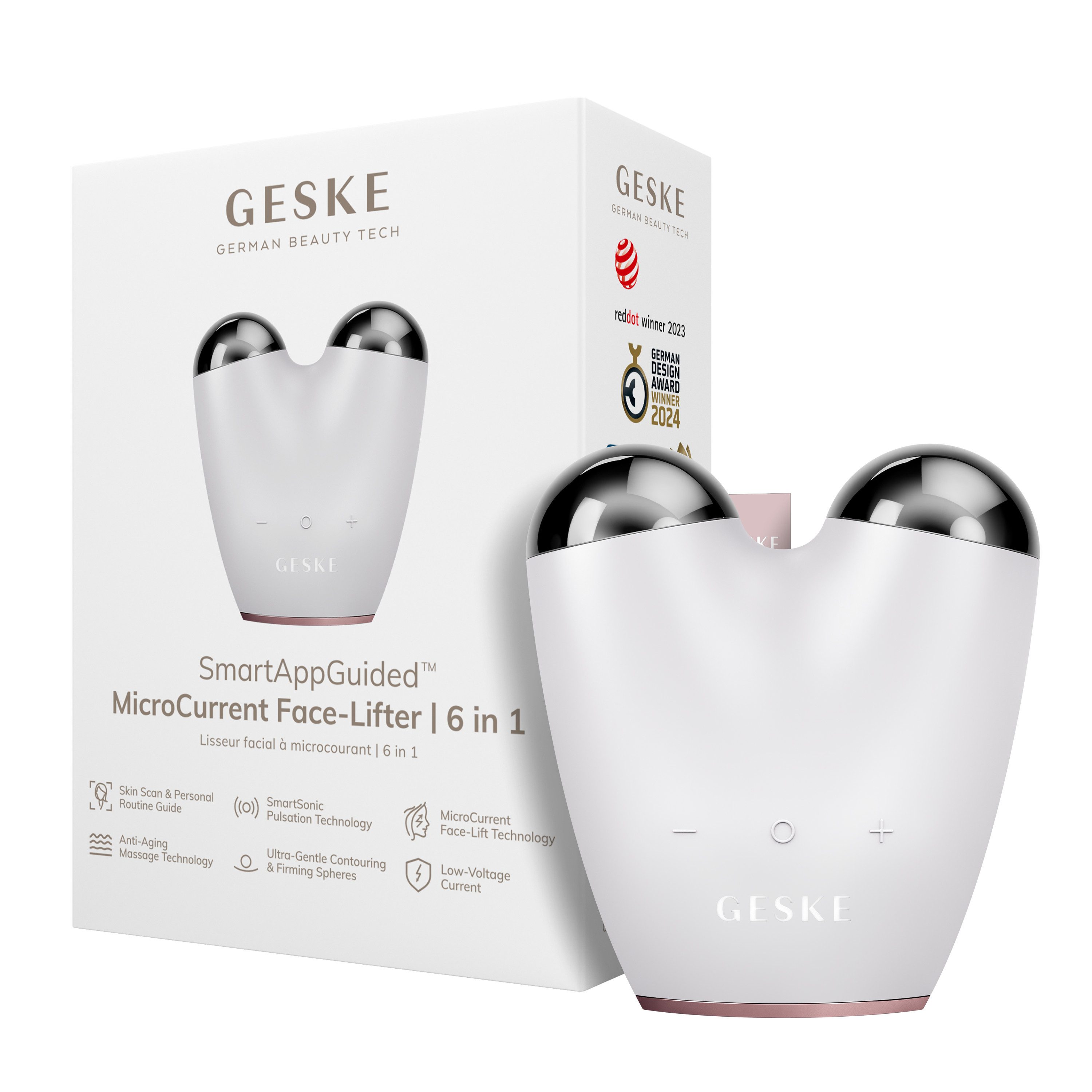 Enhancer SmartAppGuided™ MicroCurrent Face-Lifter 6 in 1