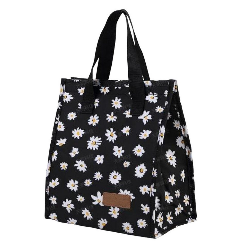 Agger Kühltasche Isolierte Lunchtasche aus Cord, wiederverwendbare Lunchbox, stylische Tragetasche für Damen & Herren