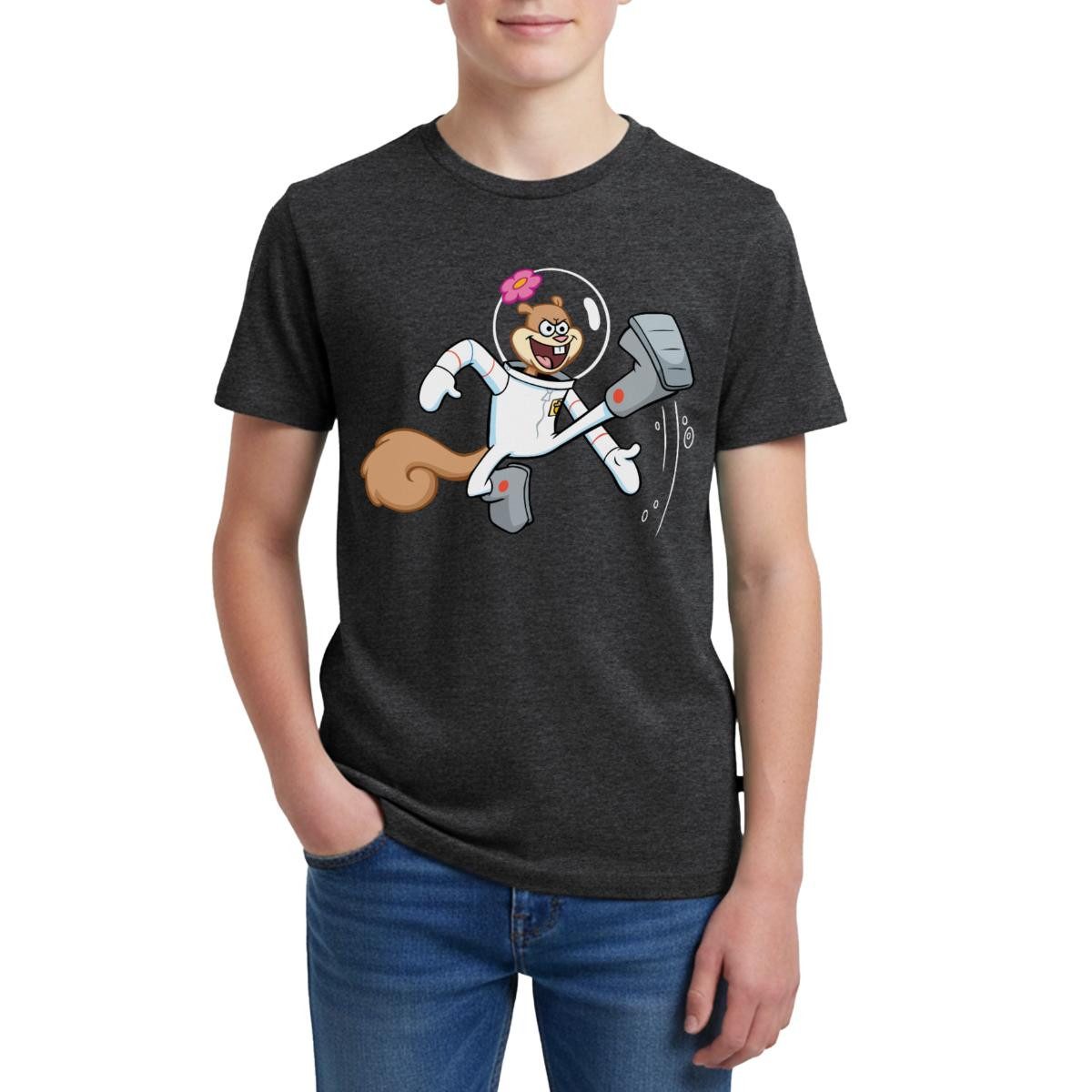 T-Shirt Spongebob Schwammkopf Sandy Cheeks Design Teenager Premium T-Shirt