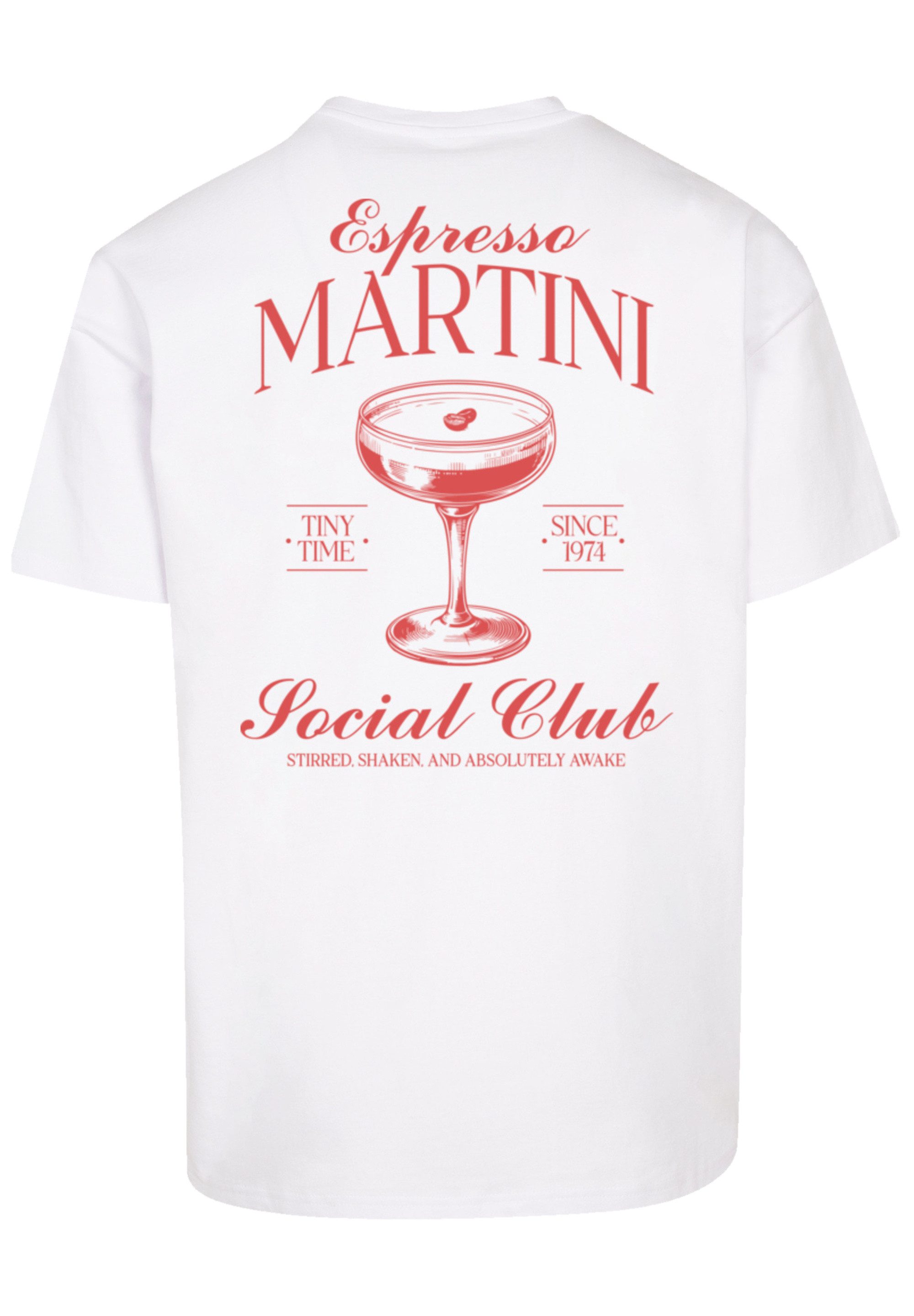F4NT4STIC T-Shirt "Espresso Martini Social Club", Premium Qualität günstig online kaufen