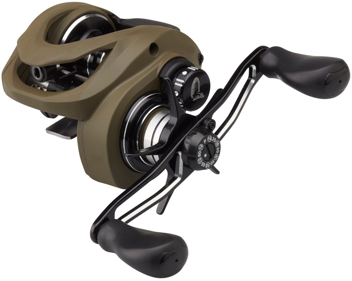 Savage Gear Stationärrolle SG8 250 LH BC Rolle 8.1:1 - Baitcasterrolle)