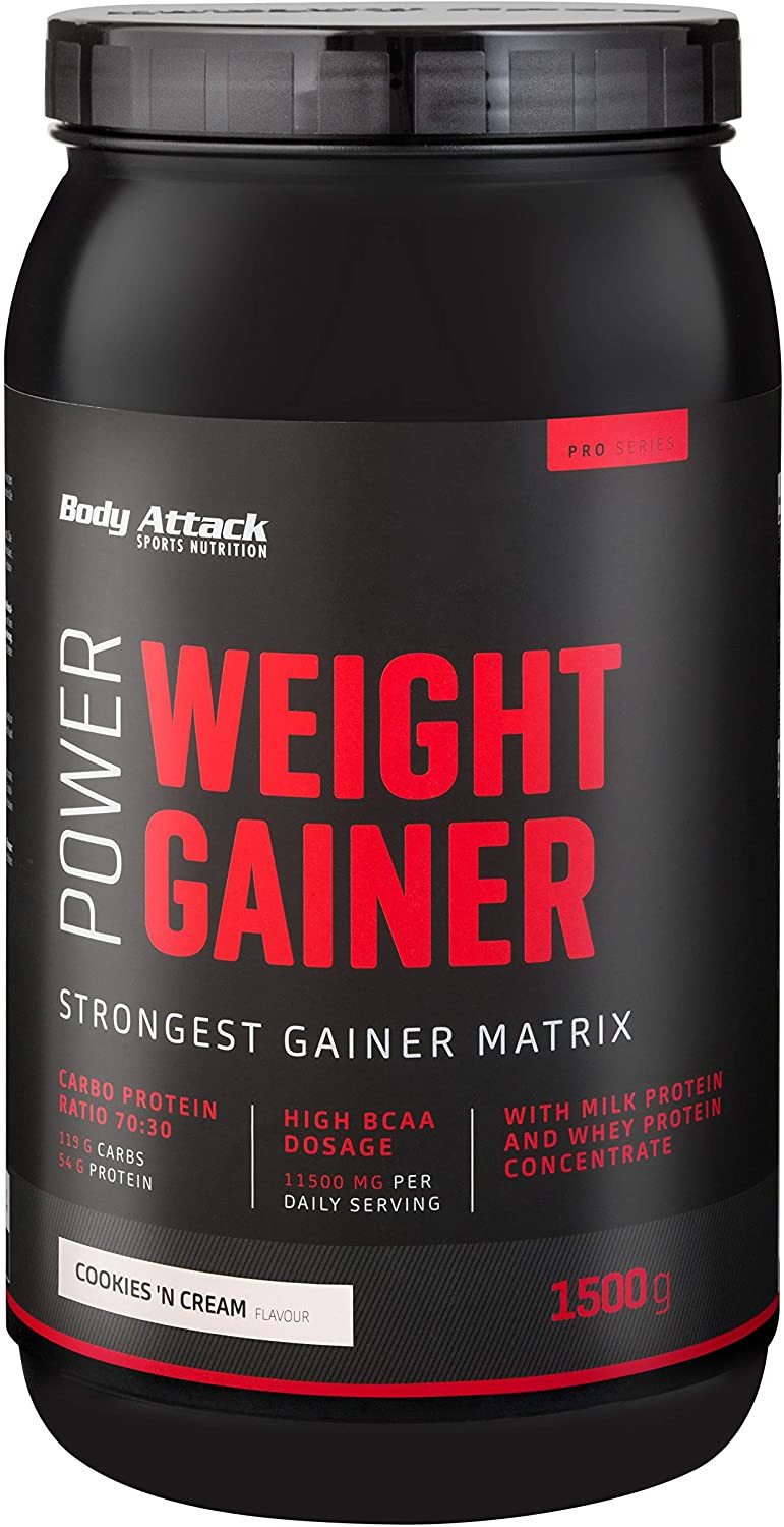 Body Attack Body Attack Power Weight Gainer 1500g Pulver