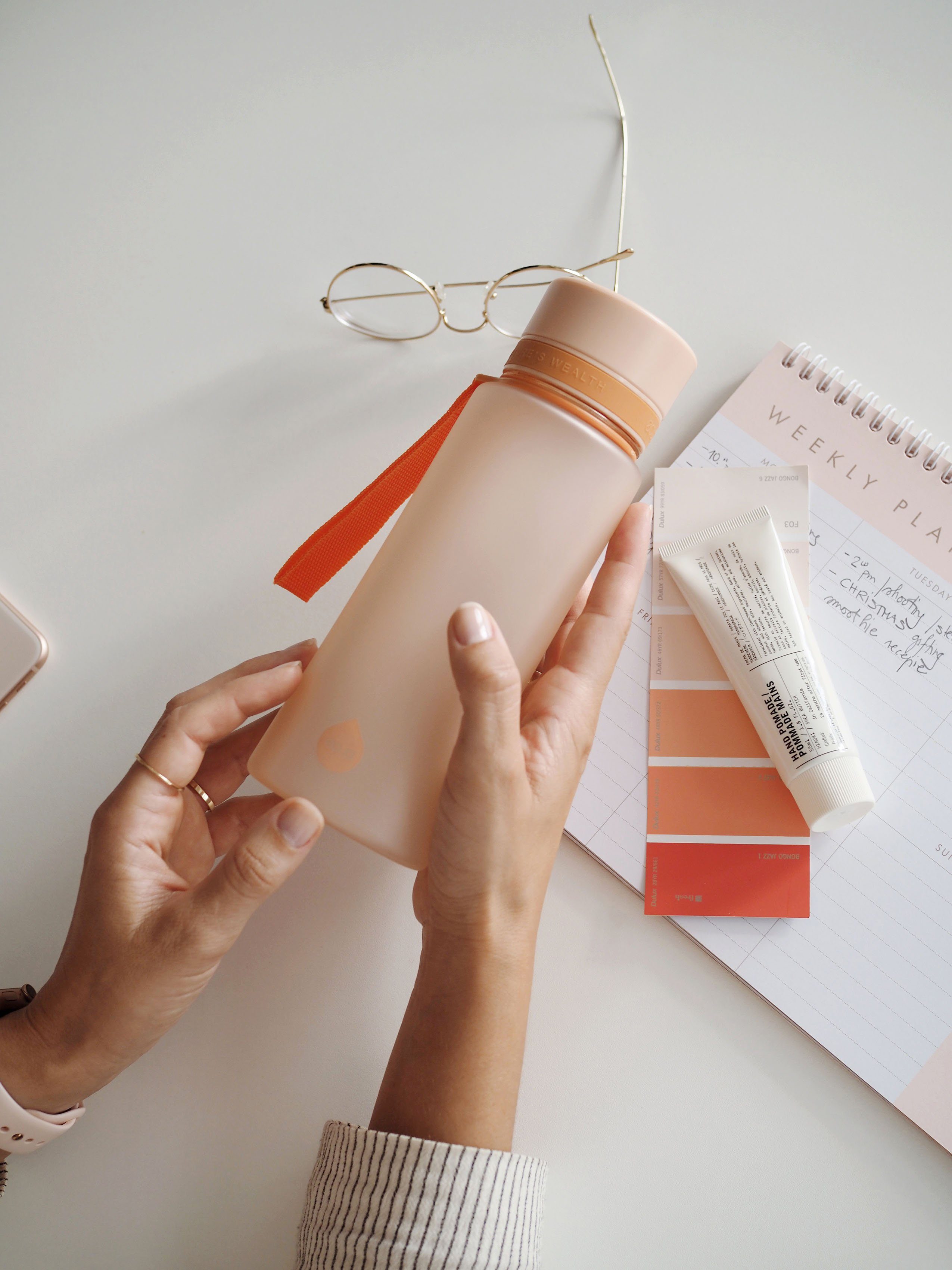 equa Trinkflasche Plain Midnight, Tritan-Kunststoff, 600 ml