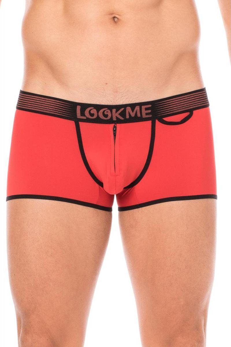 LOOK ME Boxershorts Herren-Shorts in rot günstig online kaufen