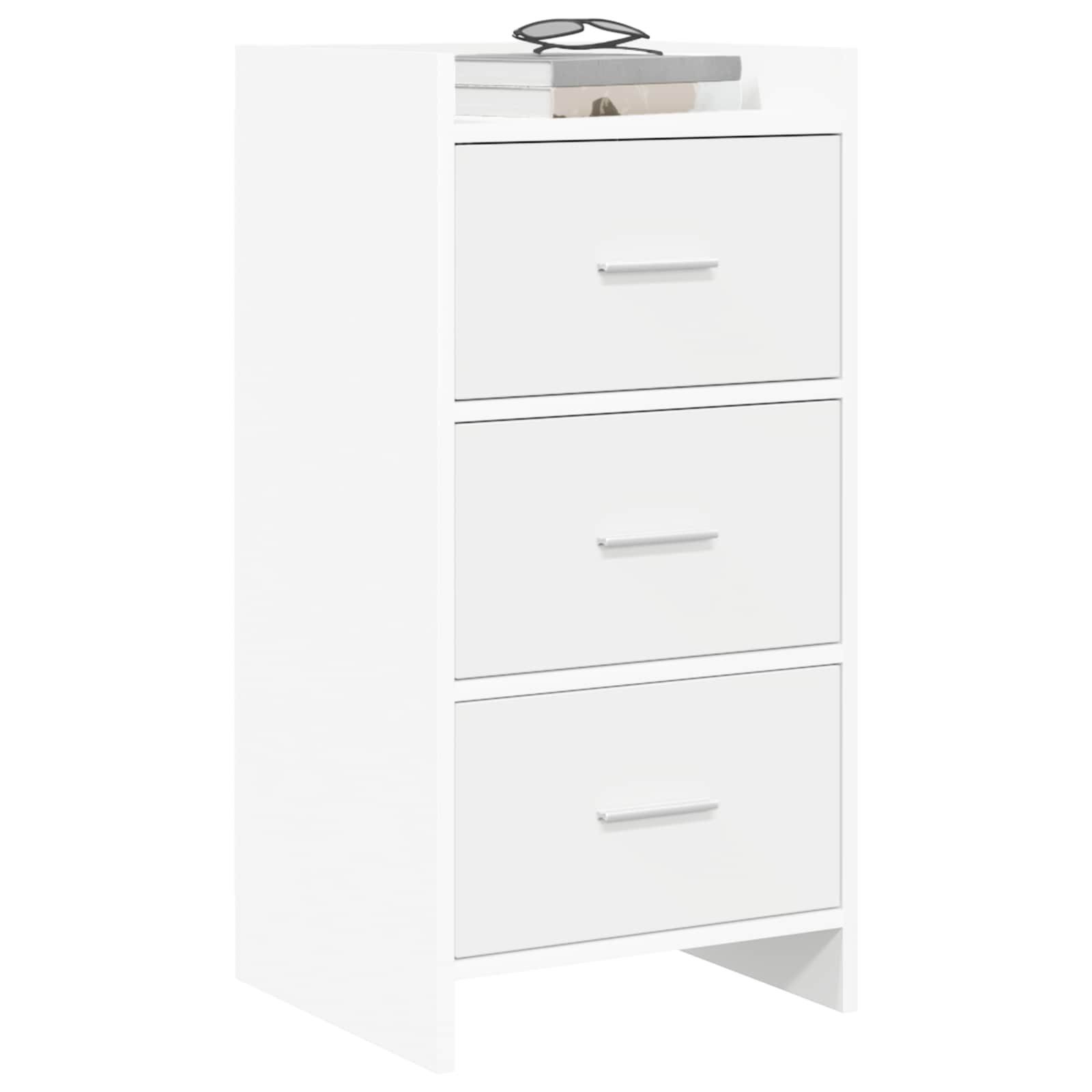 vidaXL Sideboard Sideboard Weiß 40 x 36 x 80 cm Holzwerkstoff (1 St)