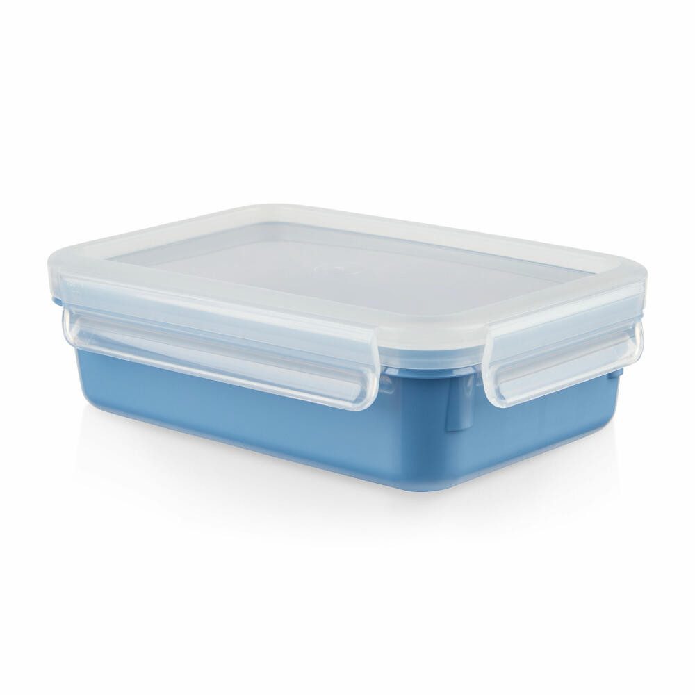 Emsa Frischhaltedose Clip & Close COLOR EDITION Aqua Blau 0.8 L, Kunststoff