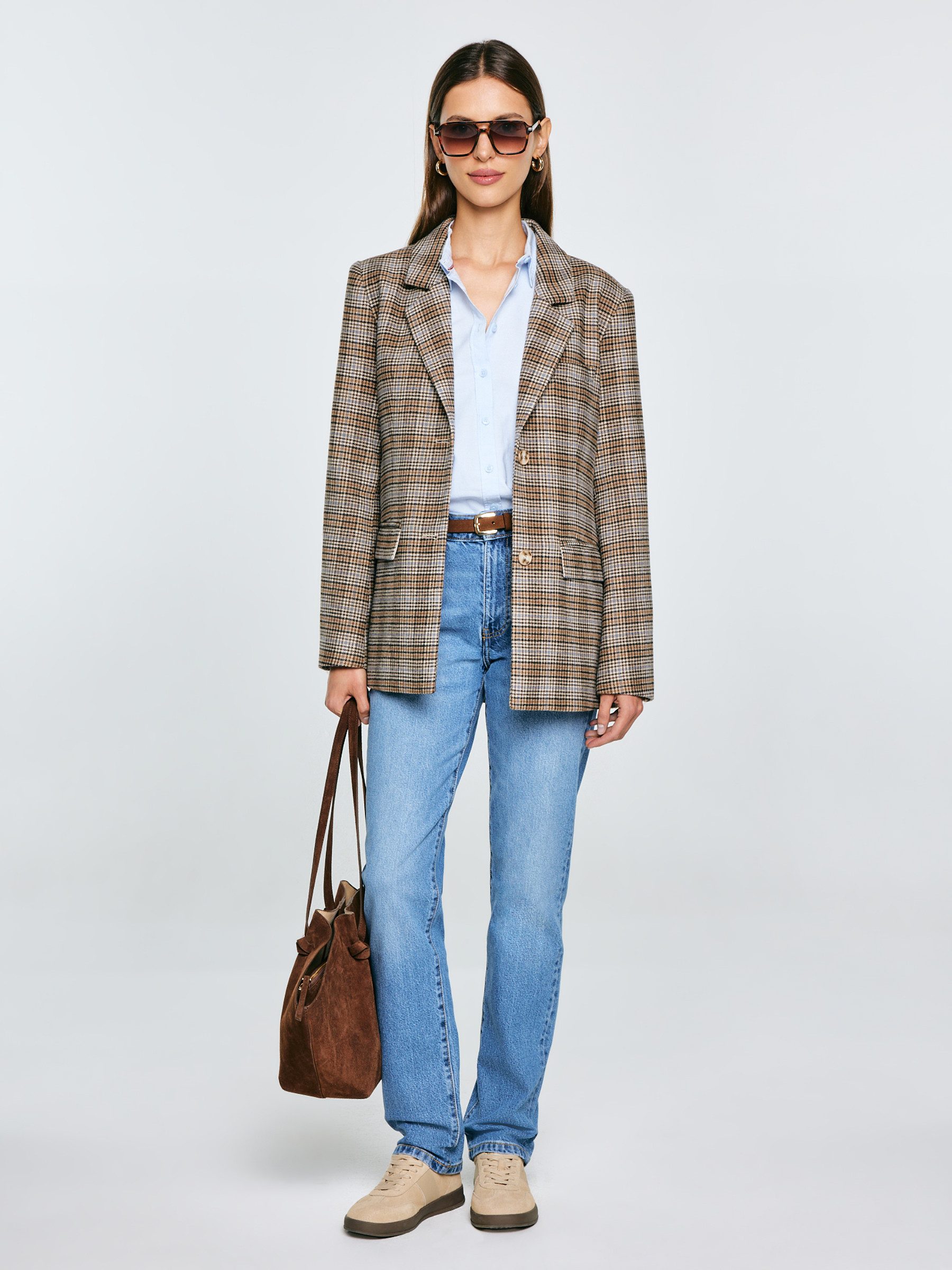 BIG STAR Jackett STILLA kariert