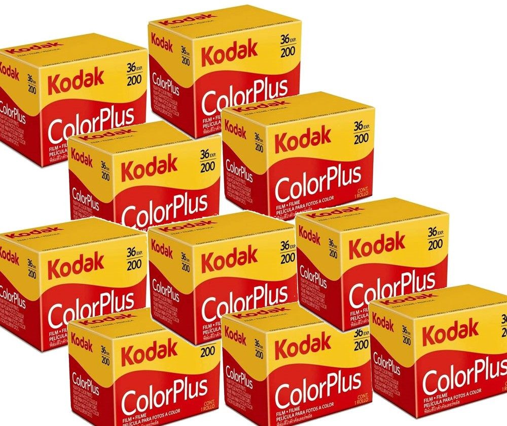 Kodak Farbnegativfilm 10 x Kodak Color plus 200 135/36 Film, 360
