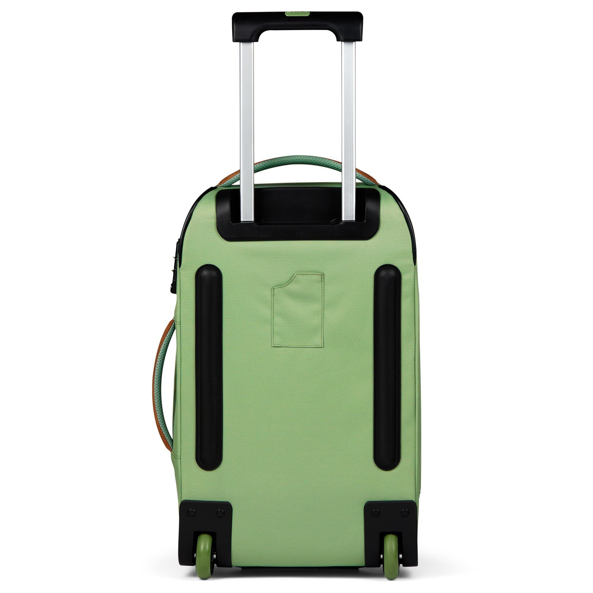 green Handgepäck-Trolley Rollen, 2 jade Polyester Flow, Satch pure