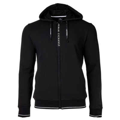 ARMANI EXCHANGE Sweatshirt Herren Jacke - Sweatshirtjacke, Baumwolle, Logo