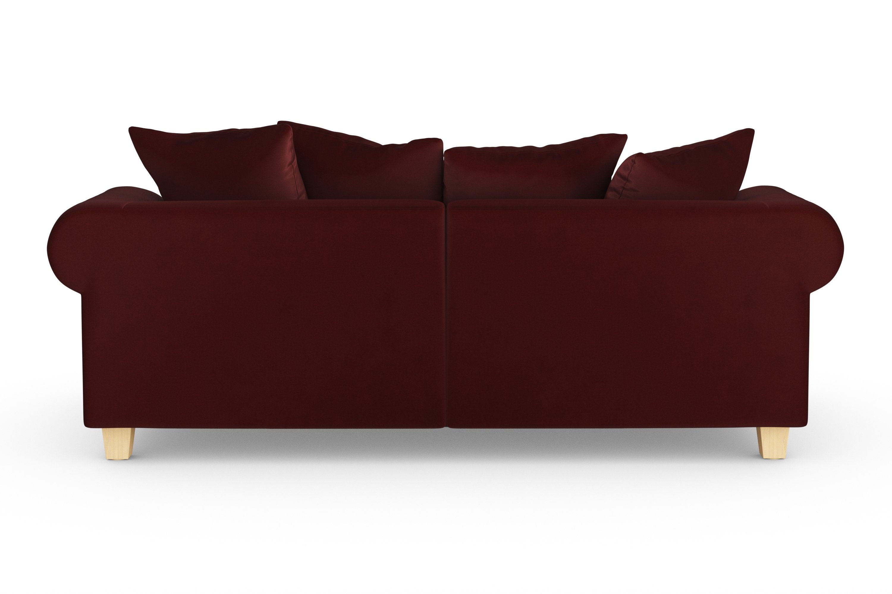 und mit 2 Big-Sofa weichem Design, Teile, zeitlosem viele affaire Megasofa, Queenie Kissen kuschelige Sitzkomfort Home