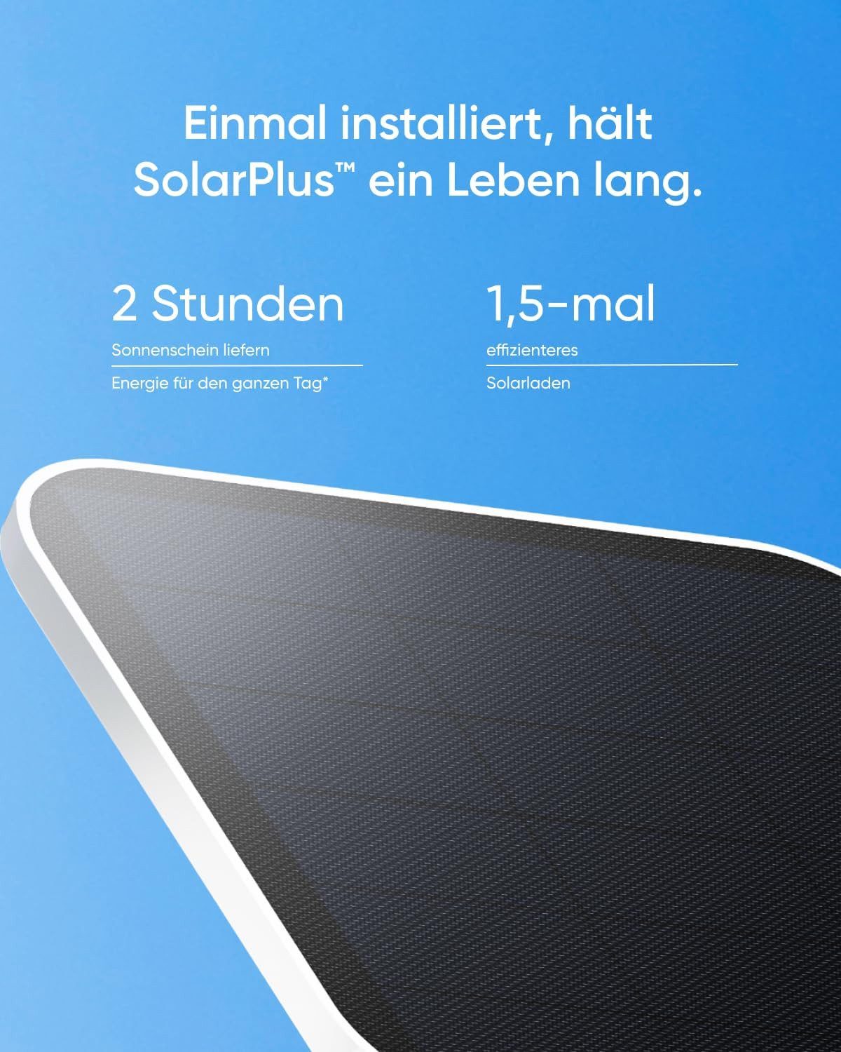 eufy Security Überwachungskamera SoloCam S340 360°-Überwachung (1-tlg., 1 x S340, Dual-Kamera bis 15 m, solarbetrieben, 360°-Sicht, 2 Ansichten)
