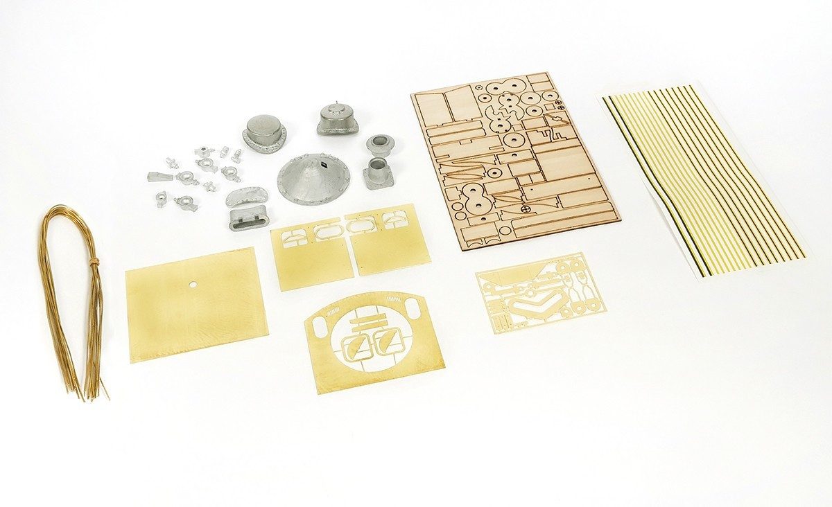 OcCre Modellbausatz OcCre BR 18 Pack 2 Maßstab 1:32 Eisenbahnbausatz, (NV, 1-tlg., Eisenbahnbausatz), Made in Europe