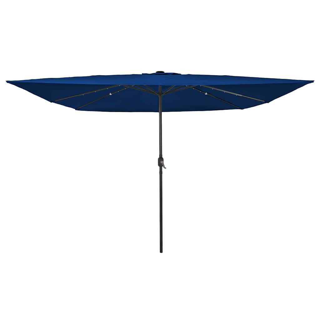 vidaXL Sonnenschirm Garten-Sonnenschirm 295 x 295 x 245 cm Polyester und Stahl