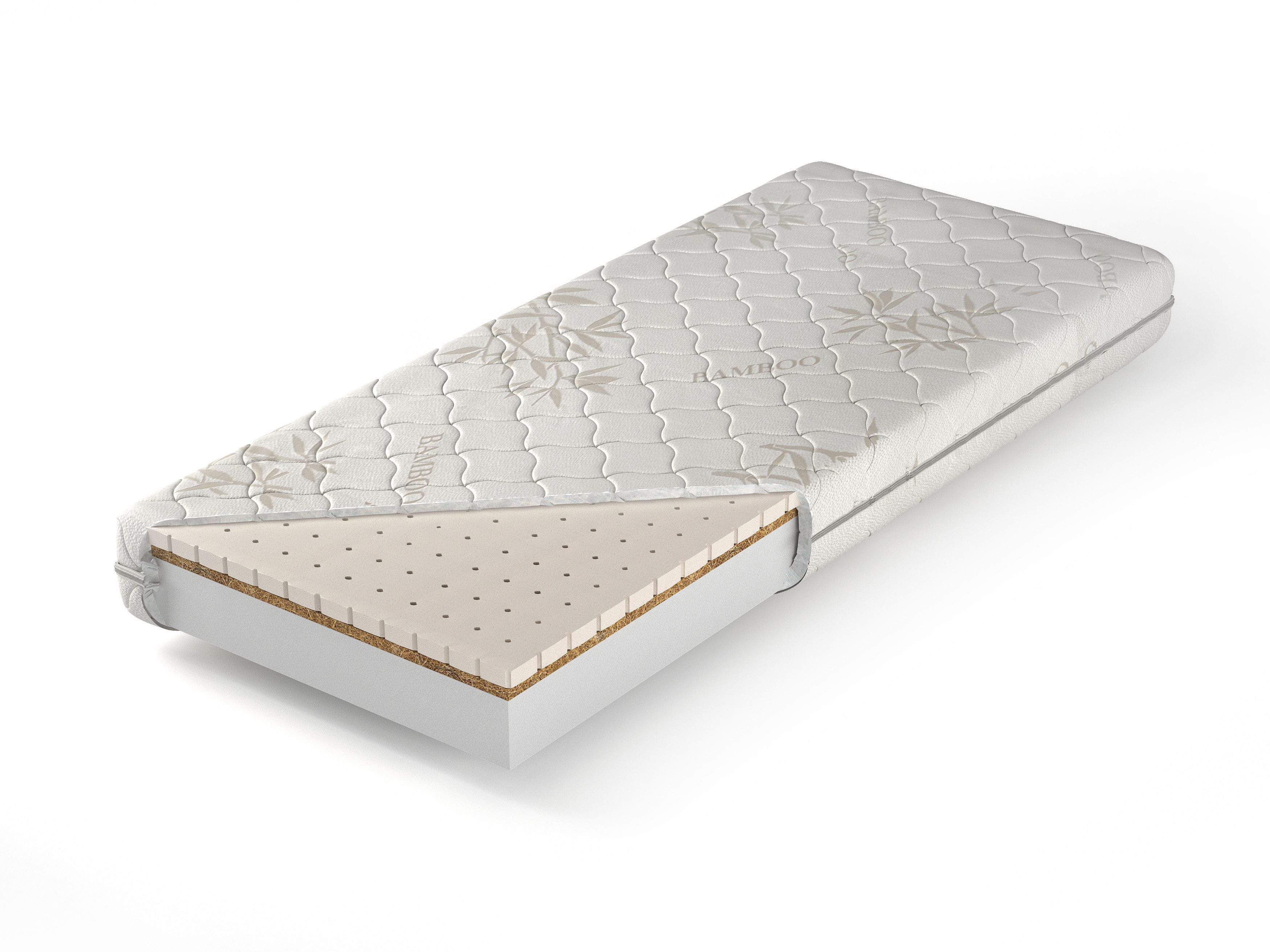 Latexmatratze Phoenix mit Kokosnuss-Matratzenauflage, Kaiser Möbel günstig online kaufen