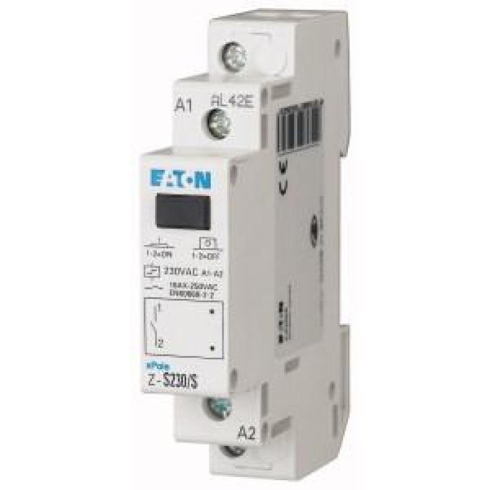 Verteiler Eaton Stromstossschalter, 230AC, 1S, 16A, 50Hz, 1TE 265262