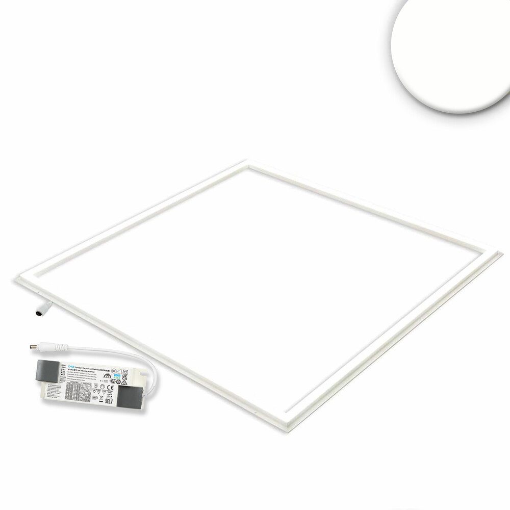 ISOLED Монтажний каркас Монтажний каркас Aluminium, Einbau, 40W, neutralweiß, 3600lm, 120°, 4000K