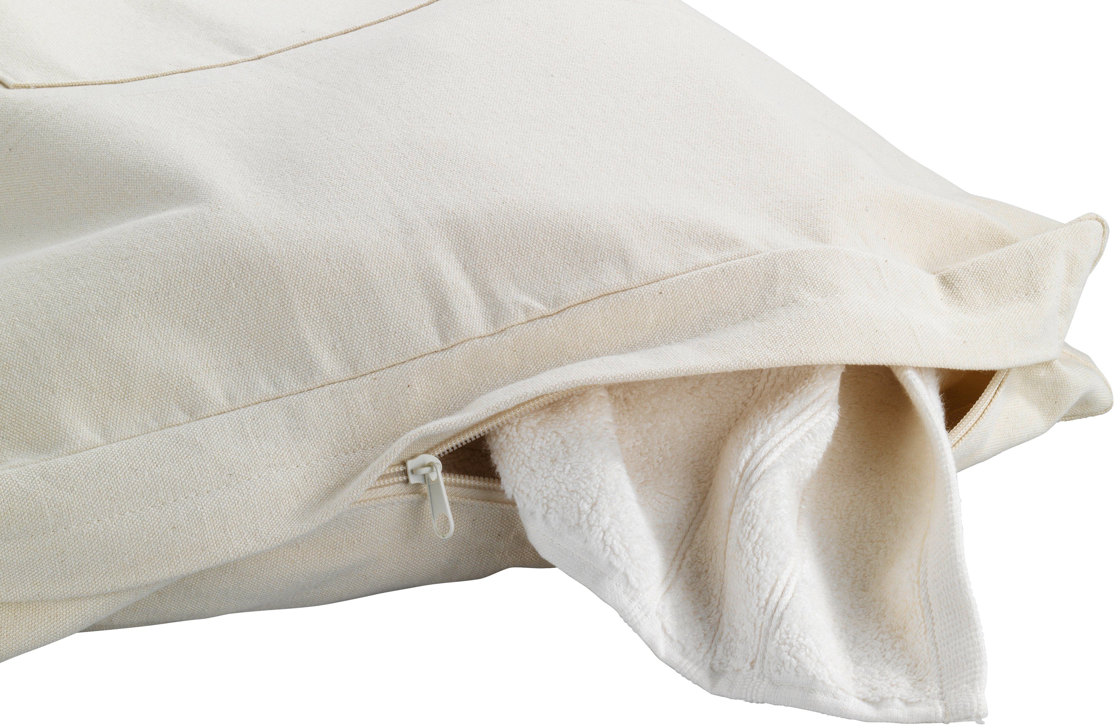 WENKO Wäschesortierer Canguro, Baumwolle, 65 l