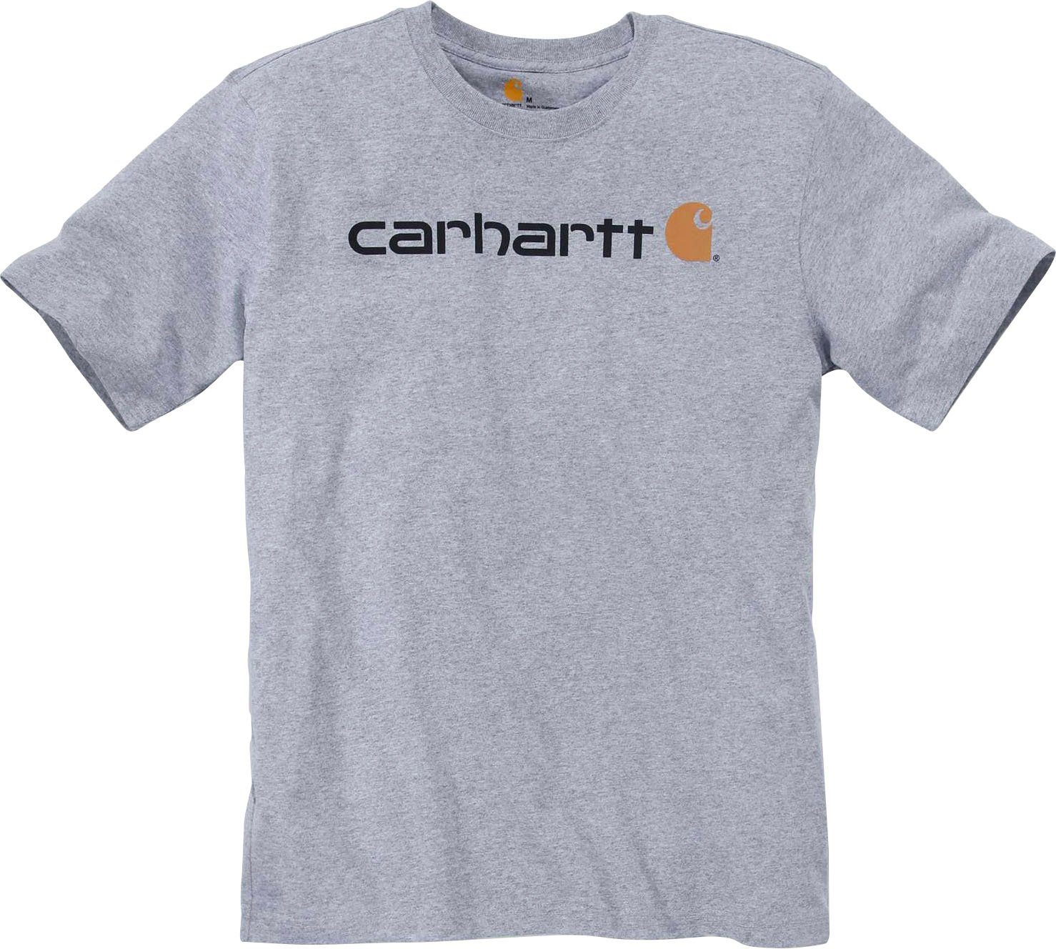 2er Set) Logo T-Shirt (Set, hellgrau Carhartt