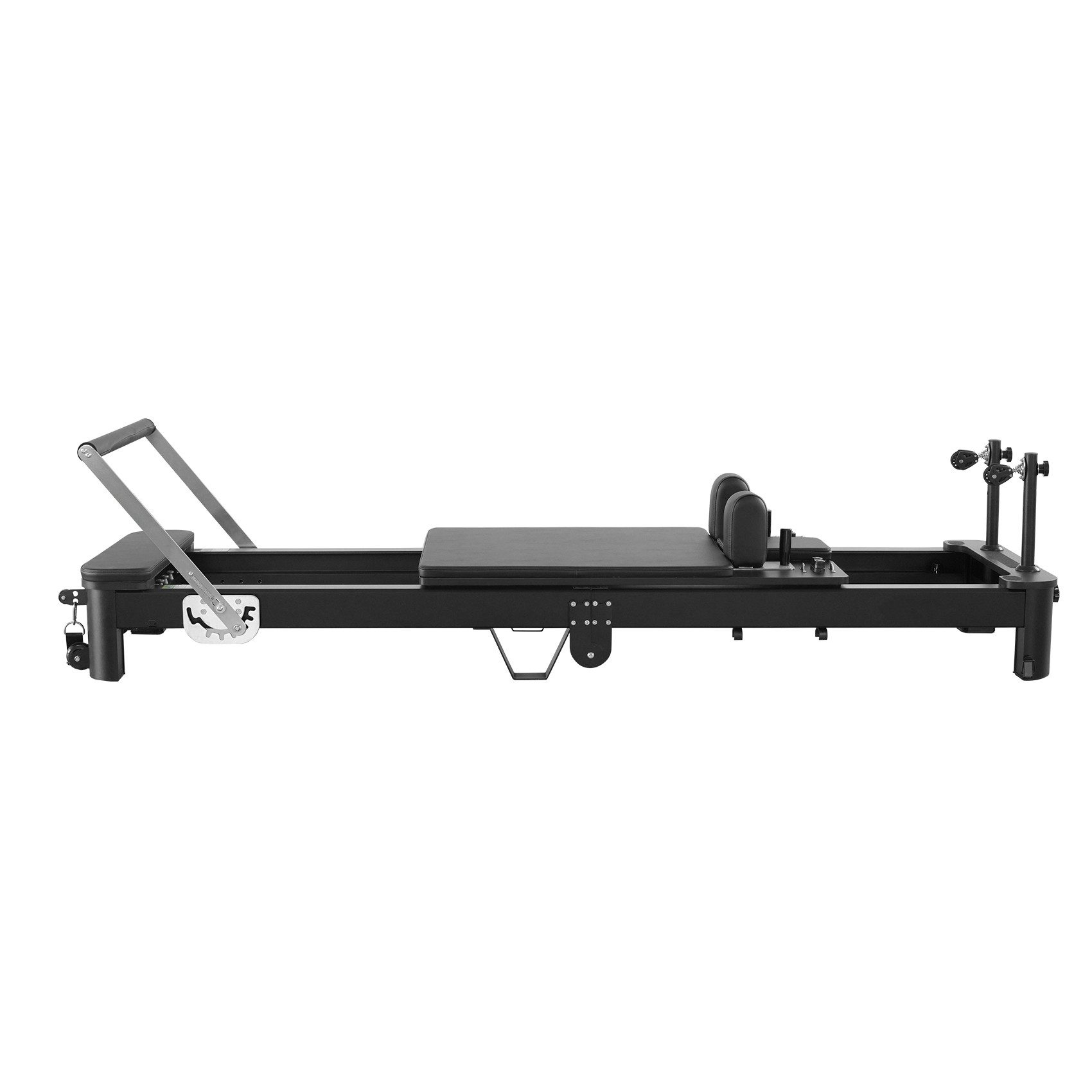 JASPORT Pilates-Reformer P78 aus Aluminiumlegierung, (Pilates Reformer, 6 Federn, Sitzpolster), Klappbares Design mit hochfester Aluminiumkonstruktion