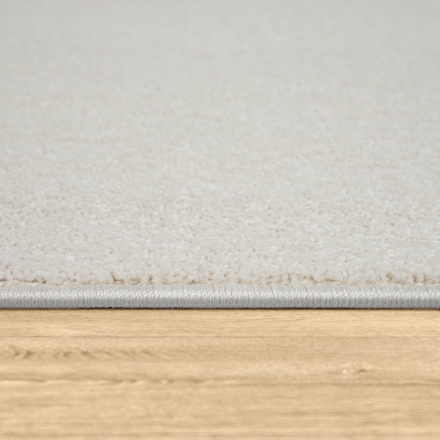 Paco Home Teppich Porto 890, rechteckig, Höhe: 13 mm, Kurzflor, Uni-Farben, ideal im Wohnzimmer & Schlafzimmer