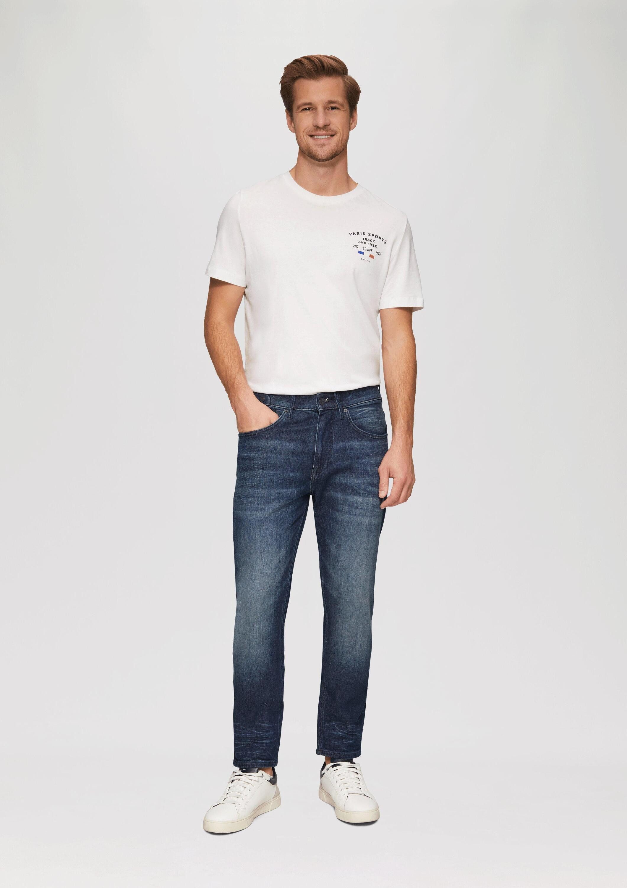 s.Oliver Regular-fit-Jeans Jeans-Hose MAURO Jeans Mauro / Regular Fit / Mid Rise / Tapered Leg