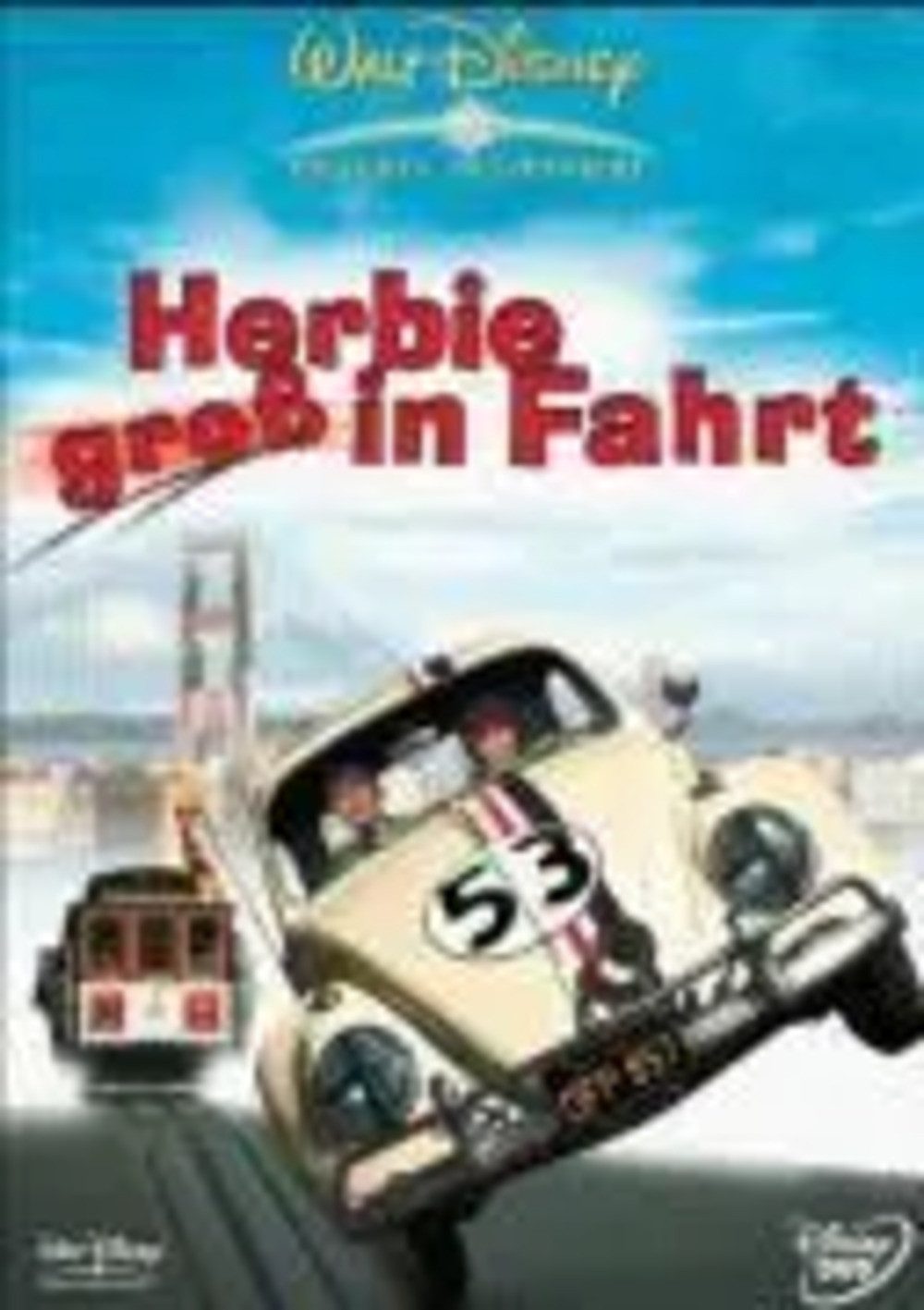 DVD Herbie groß in Fahrt