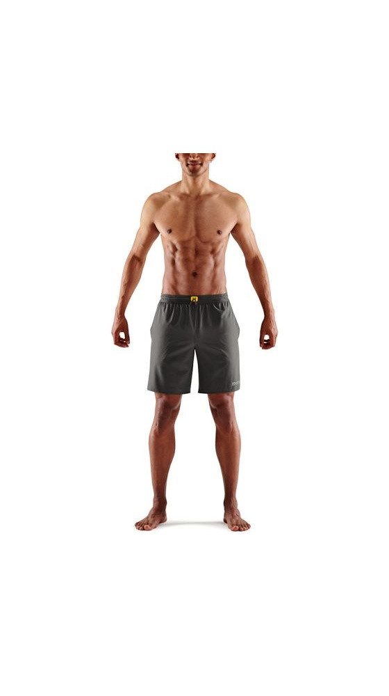 Skins Laufhose 3-Series X-Fit Short (4-Wege-Stretch) charcoalgrau Herren