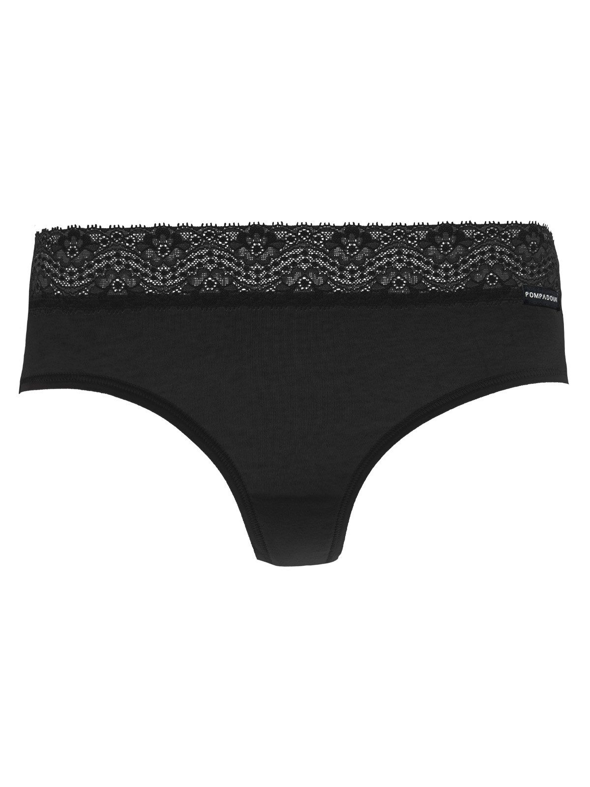 Pompadour Bikinislip 6er Pack Brasilian-Slip DUO Lace (Packung, 6-St) -