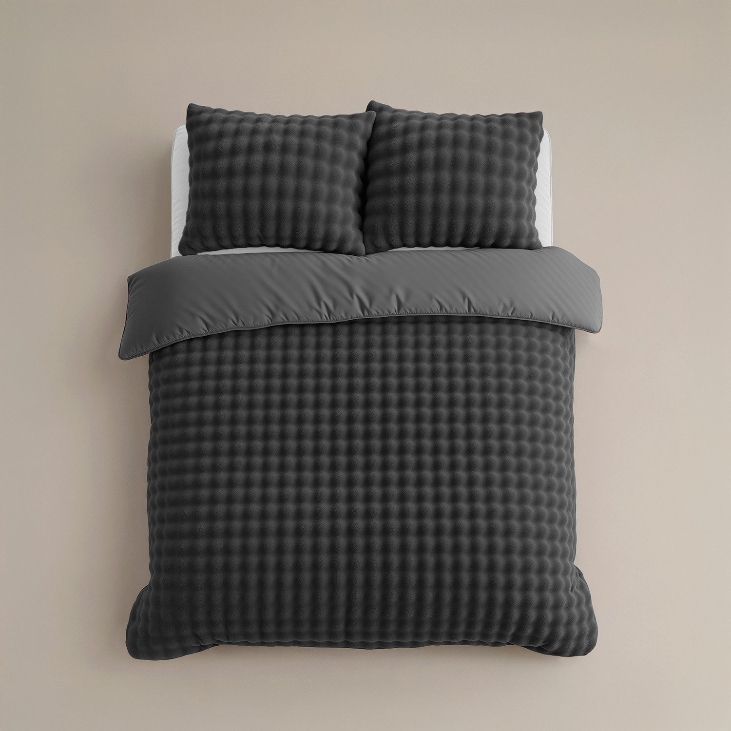 Sitheim-Europe Bettwäsche Bettwäsche-Set Bettbezug Pom Pom, 2 teilig