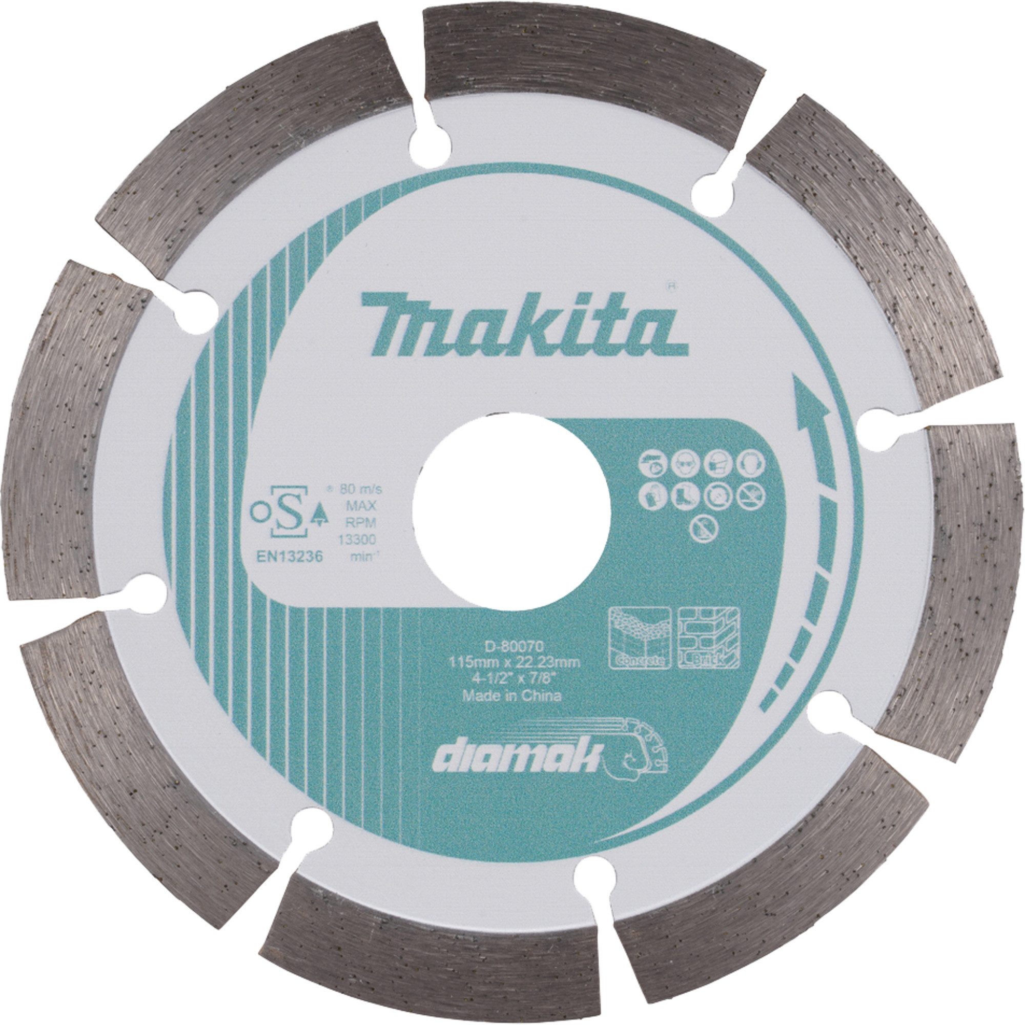 Makita Sägeblatt Makita Diamanttrennscheibe DIAMAK, Ø 115mm