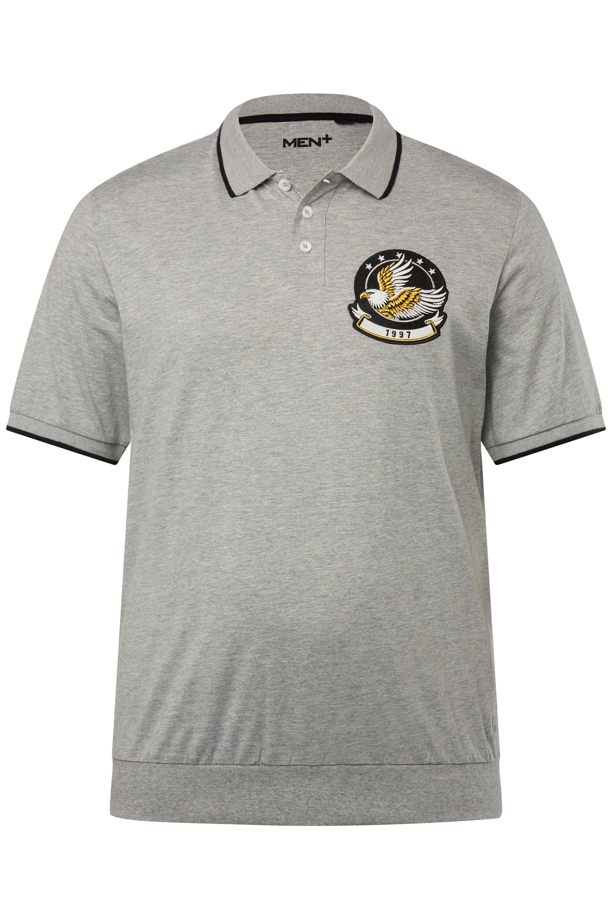 Men Plus Poloshirt Poloshirt Halbarm Bauchfit günstig online kaufen