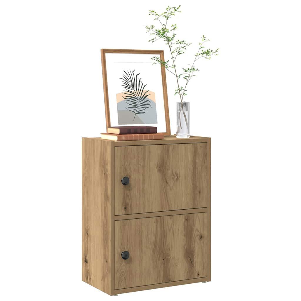 vidaXL Bücherregal Bücherregal Artisan-Eiche 40x24x52 cm Holzwerkstoff, 1-tlg.
