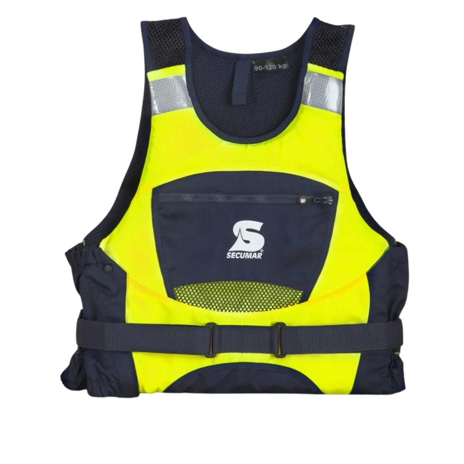 SECUMAR Schwimmweste Jump Pro, Ergonomisches Design, Hoher Tragekomfort, Reflektierende Streifen