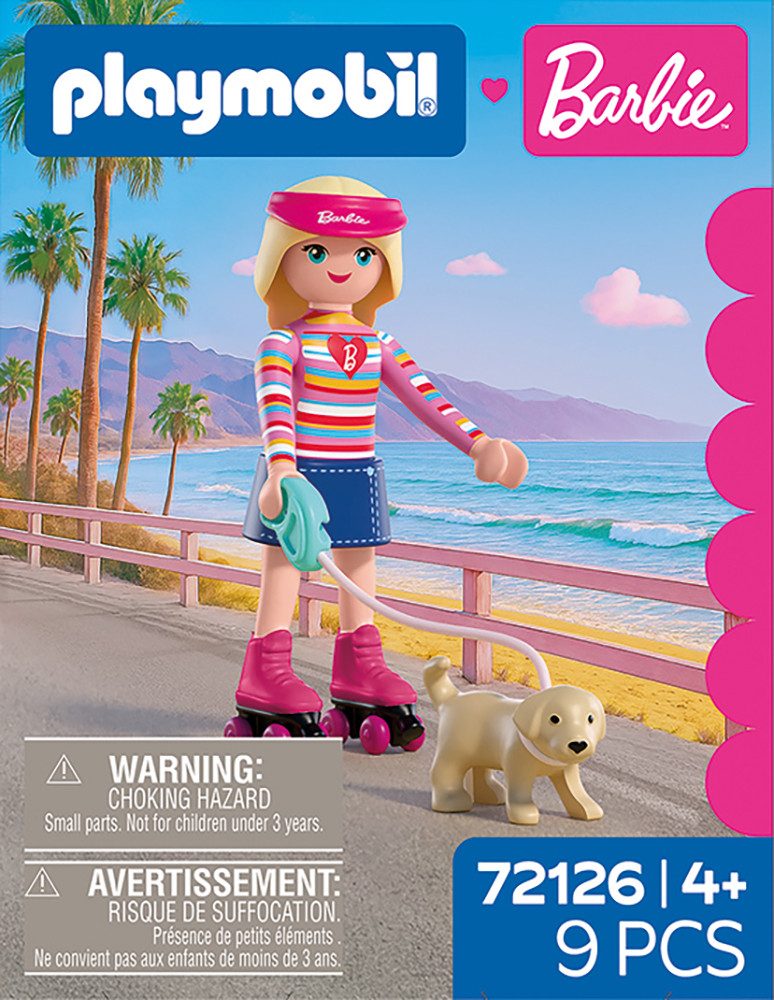 Playmobil® PLAYMOBIL x Barbie™ Malibu (72126), Barbie™ Konstruktions-Spielset, (9 St), Made in Europe – Bild 5 von 5