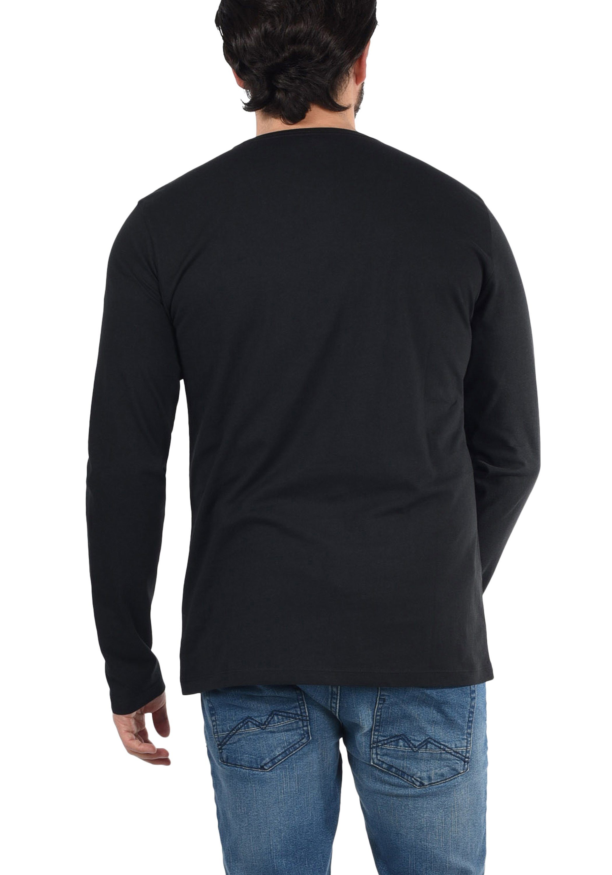 Blend Longsleeve BHDopper Klassisches Langarmshirt mit Rundhalsausschnitt und Print