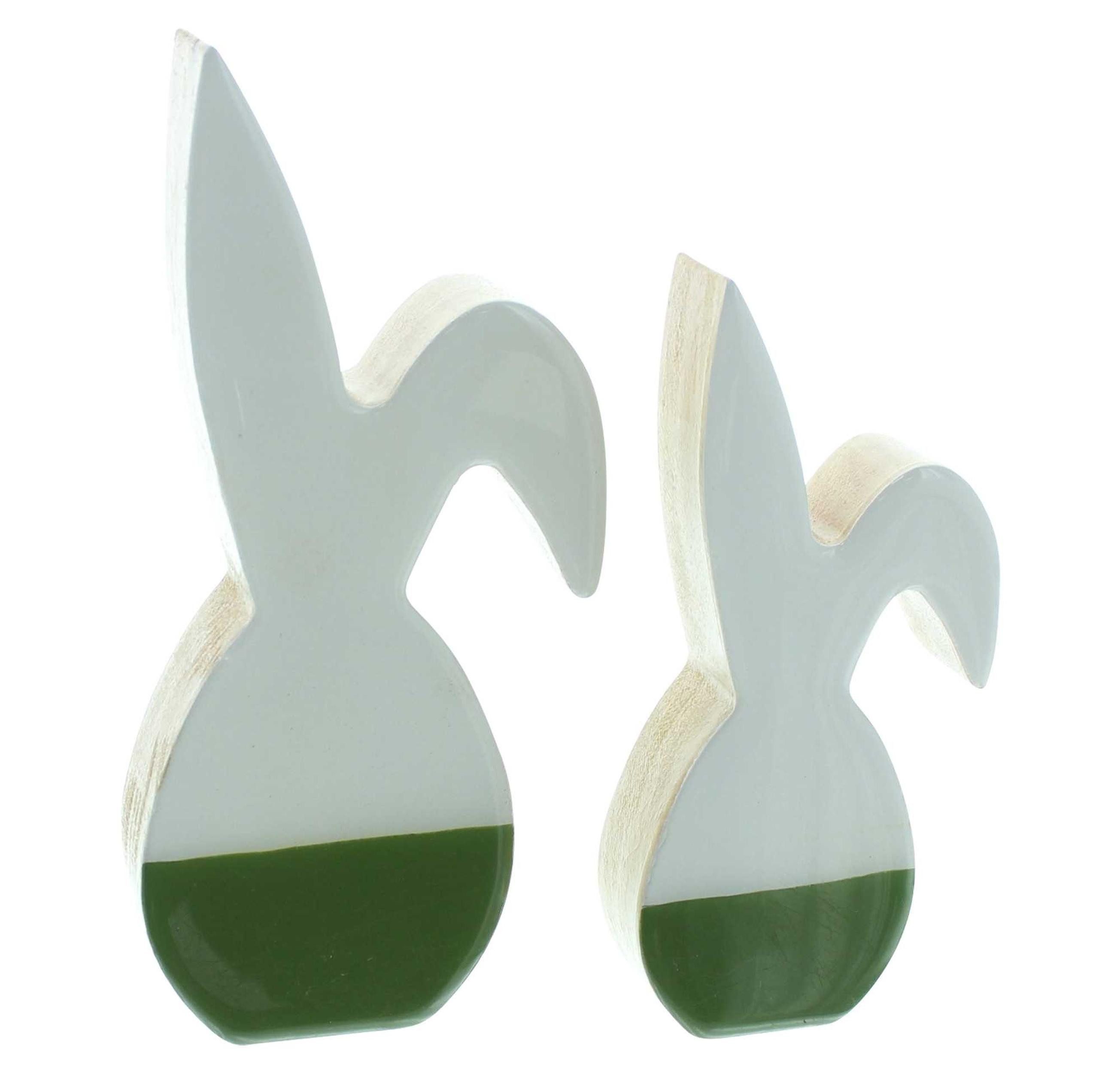 Osterhase Hase "Two-Tone", 2er Set