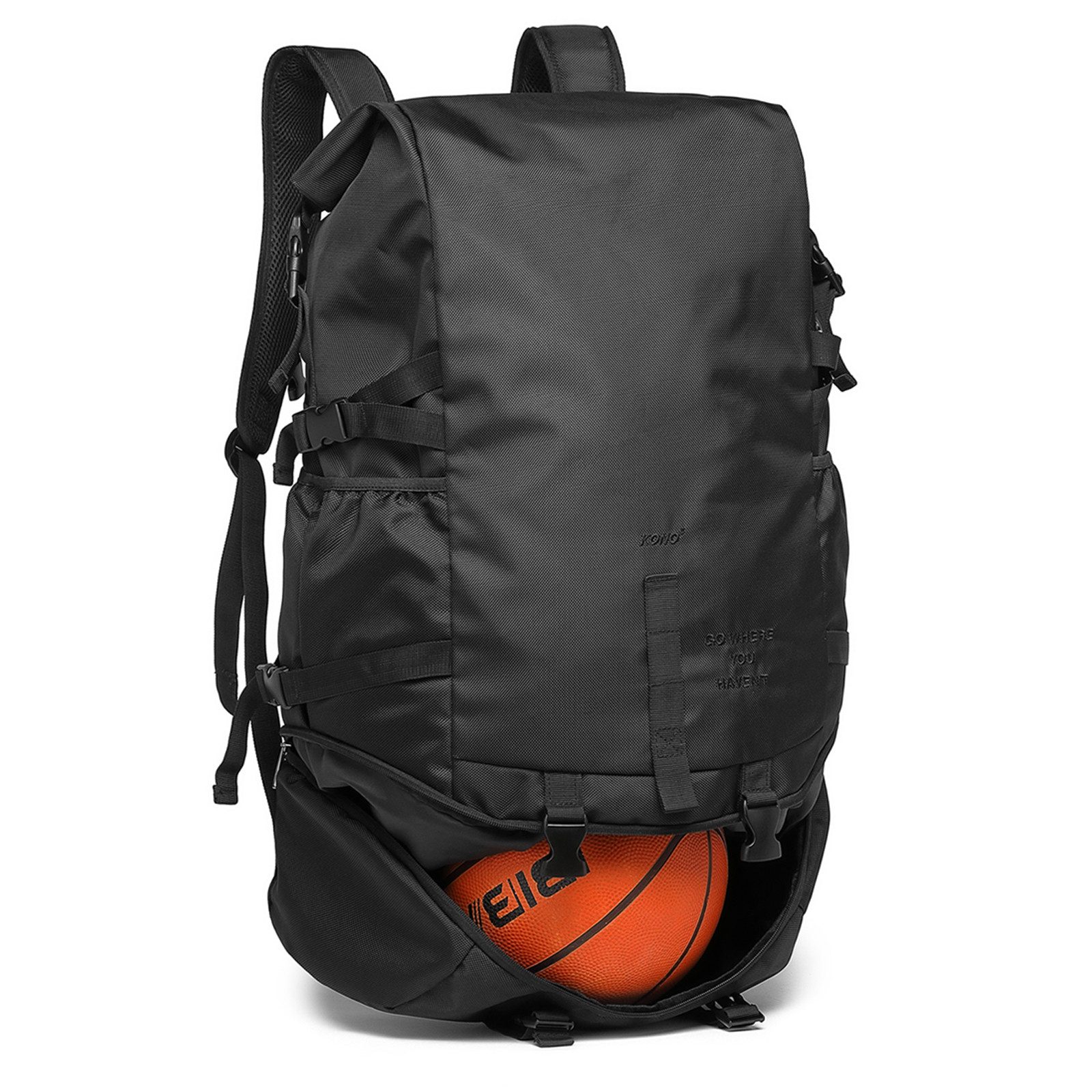 KONO Sportrucksack mit Ballfach – Multifunktional für Basketball, Fitness & günstig online kaufen