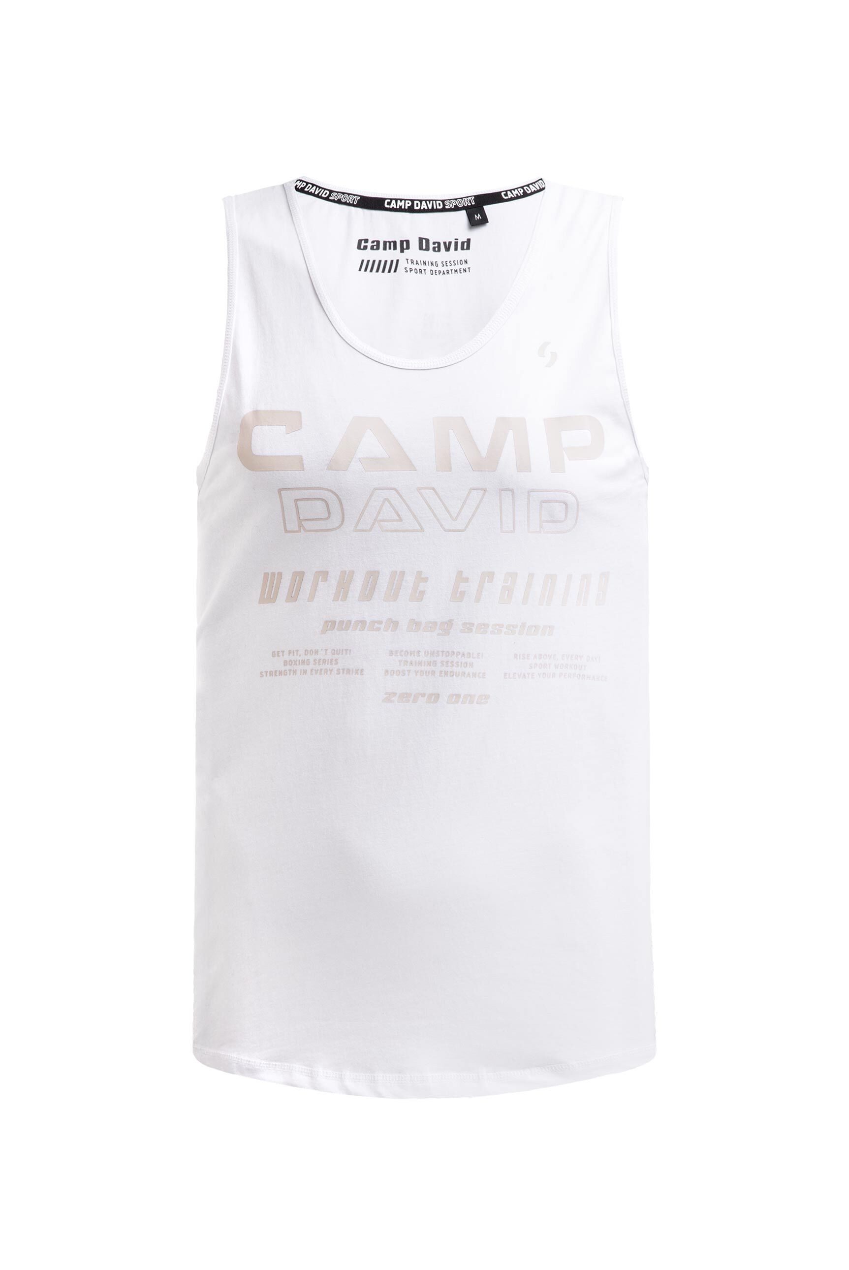 CAMP DAVID Tanktop aus Baumwolle