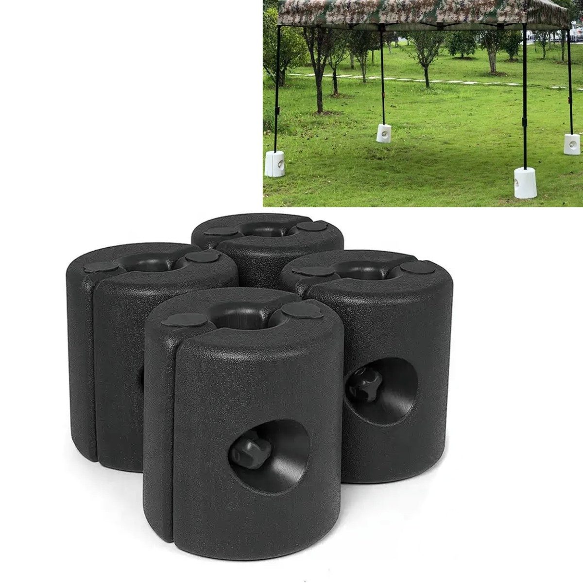Tourtecs Pavillon 4x Pavillon Gewichte # günstig online kaufen