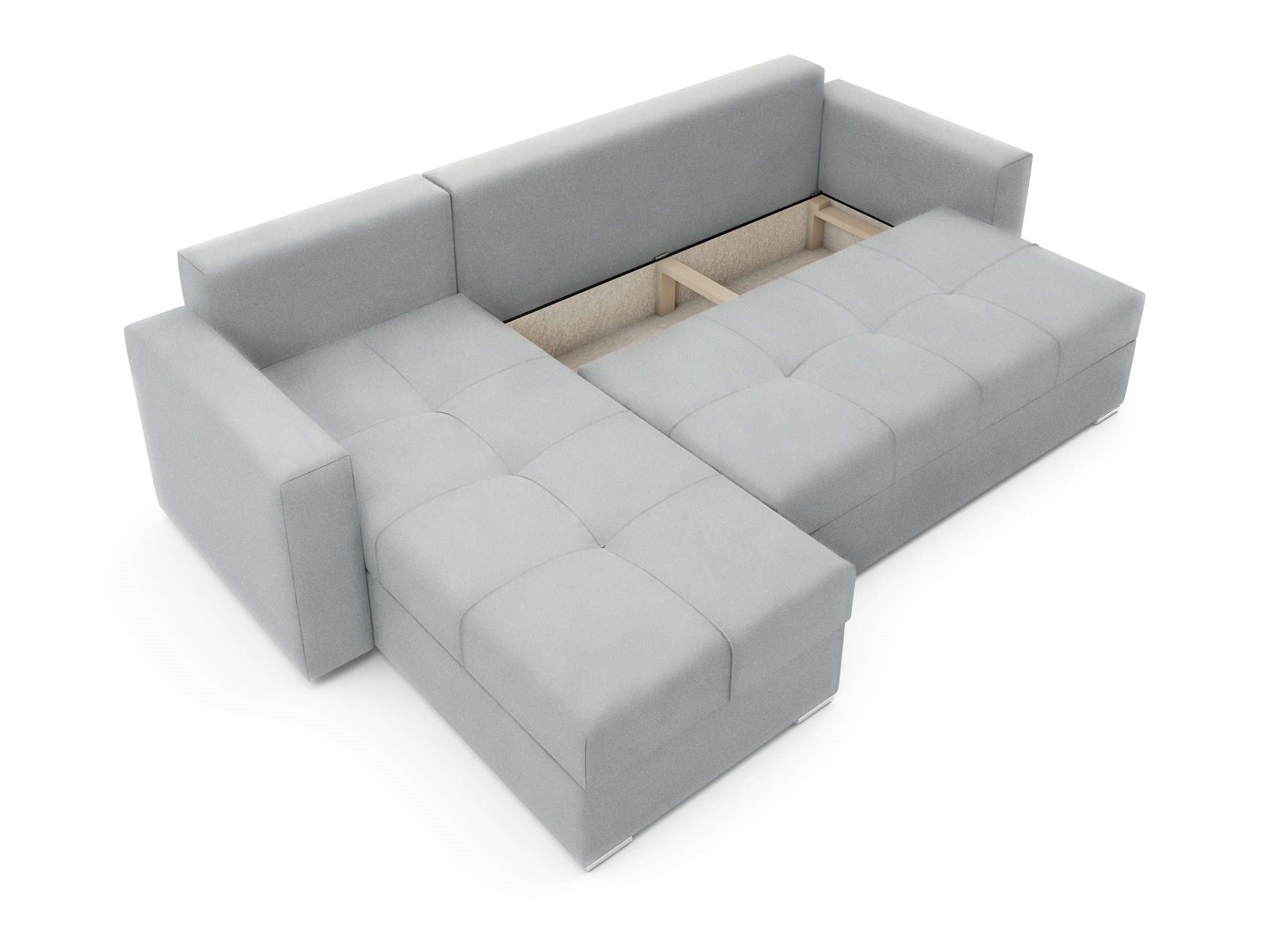 Adelina, Design mit Sofa, mit Bettfunktion, Sitzkomfort, Eckcouch, Modern Stylefy Ecksofa L-Form, Bettkasten,