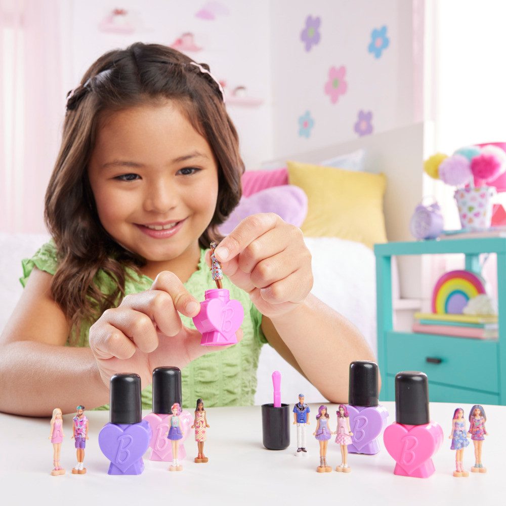 Mattel® Anziehpuppe BARBIE Mini BarbieLand Fashionistas lila